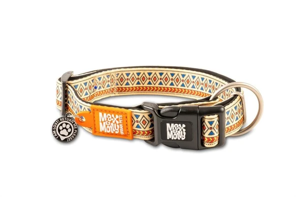 Max Molly Ethnic Smart ID Köpek Boyun Tasması Large ürün görseli 1
