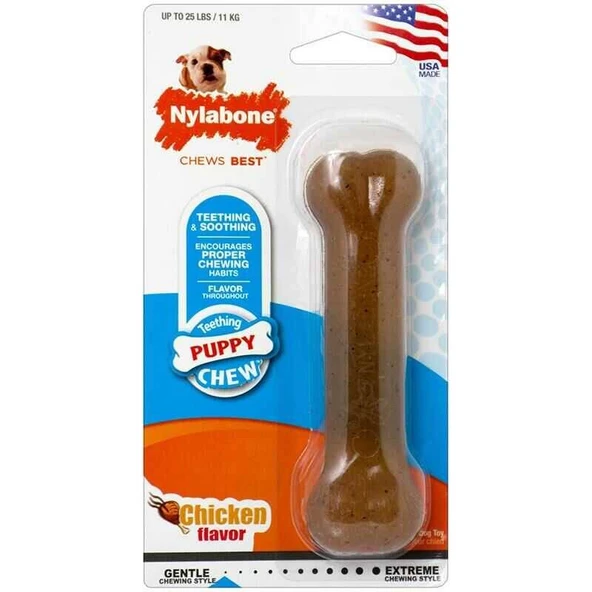 Nylabone Domuz Pastırması Aromalı Köpek Çiğneme Kemiği Small ürün görseli 1