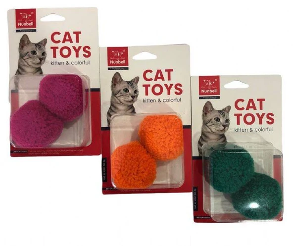 Nunbell Kedi Oyuncağı Zilli Top ürün görseli 1