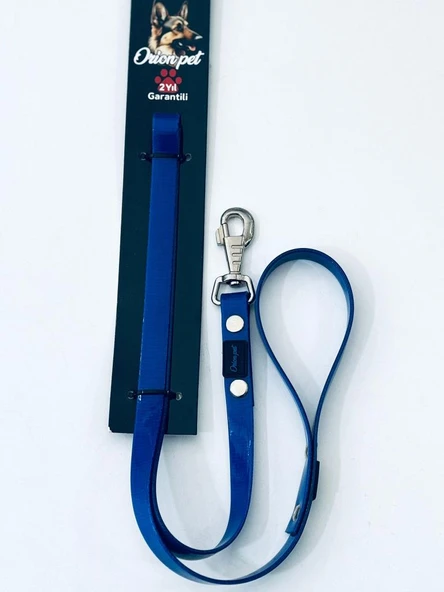 Orion Silikon Kaplı Köpek Gezdirme Kayışı Lacivert 2X127 Cm ürün görseli 1