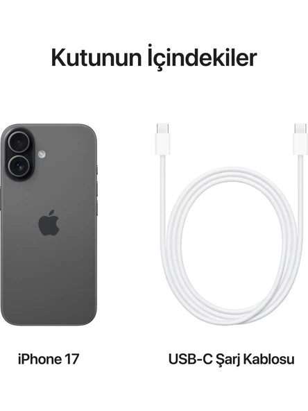 Apple iPhone 17 512 GB Siyah (Apple Türkiye Garantili) - Resim 3