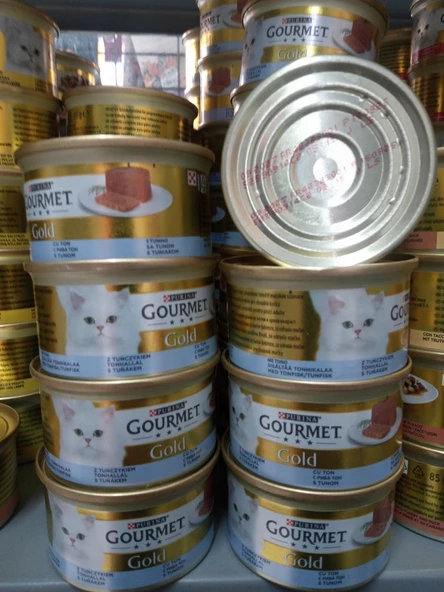 PRO PLAN Yeni Multi Paket Gourmet Gold Kıyılmış Kedi Konserve Ton Balıklı 9 Alana 3 Bedava 85 gr x 12 Adet - Resim 2