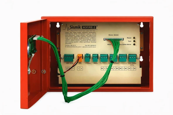 SİSMİK NOFIRE-2 DEPREM UYARI VE ALARM CİHAZI - Resim 2