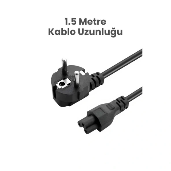 19.5V 4.62A 7.4 * 5.0mm 90W DELL İçin Laptop Adaptör - Resim 3