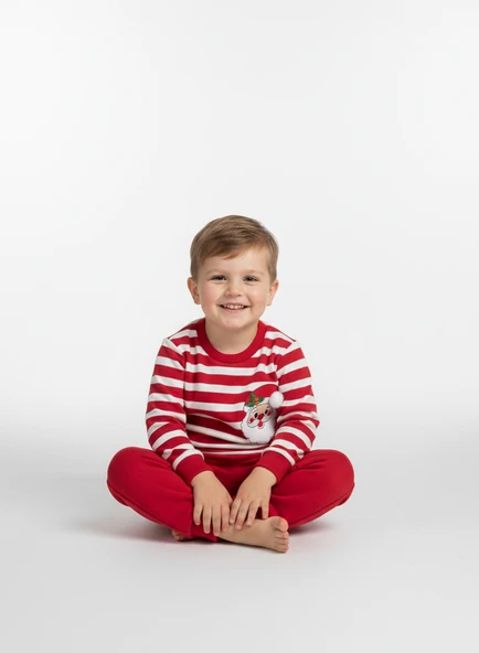 Erkek Çocuk Yılbaşı Yeniyıl Temalı Takım NBK-YY2026 - Resim 2