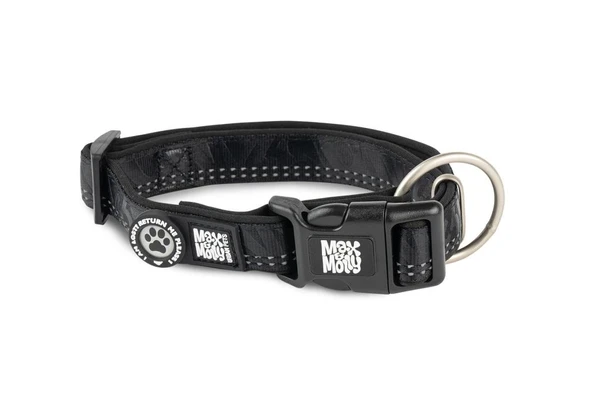 Max Molly Matrix 2.0 Akıllı Künyeli Köpek Boyun Tasması Siyah Small ürün görseli 1