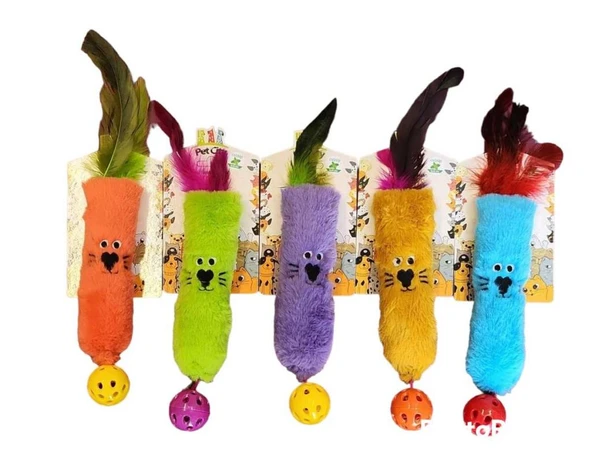 Pet Prety Cat Toys Kedi Oyuncağı Aslan Peluş - Resim 2