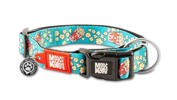 Max Molly Popcorn Smart ID Köpek Boyun Tasması Large ürün görseli 1