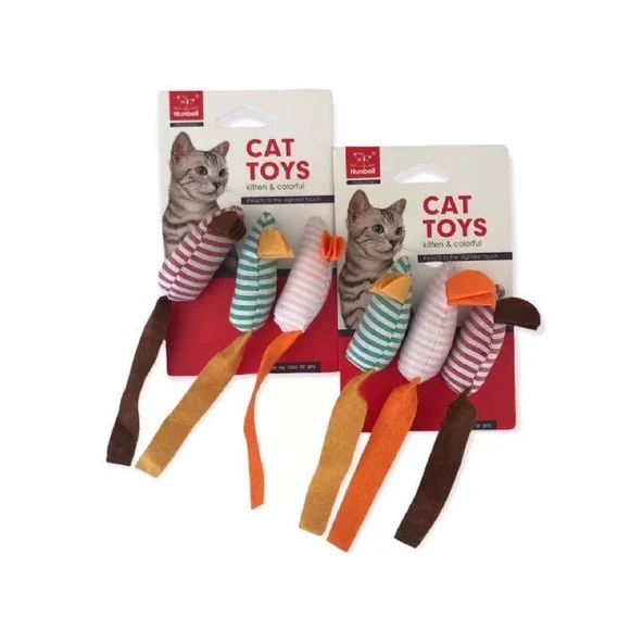 Nunbell İpli Fare Kedi Oyuncağı ürün görseli 1