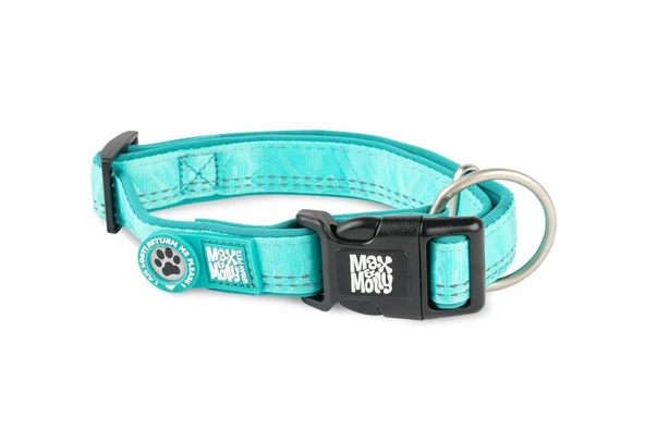 Max Molly Matrix 2.0 Akıllı Künyeli Köpek Boyun Tasması Turkuaz XSmall ürün görseli 1