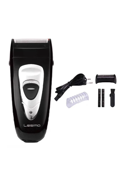 Lesima Ls-100 Gentelmen Sakal Yanak Traş Ve Faul Düzeltme Tıraş Makinesi - Resim 2