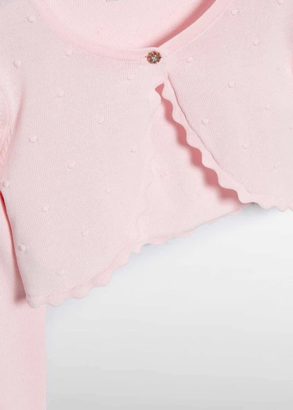 Mayoral Abel Lula Kız Çocuk Portofino Bolero Pembe - Resim 4