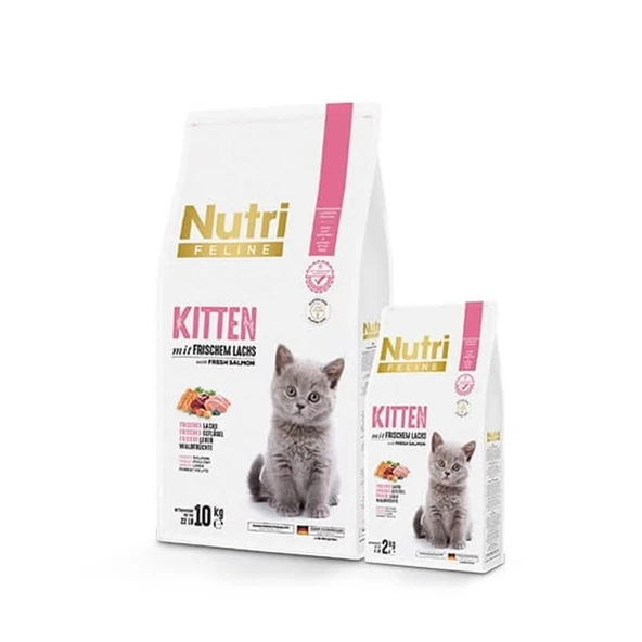 Nutri Feline Yavru Düşük Tahıllı Kedi Maması 10 Kg ürün görseli 1
