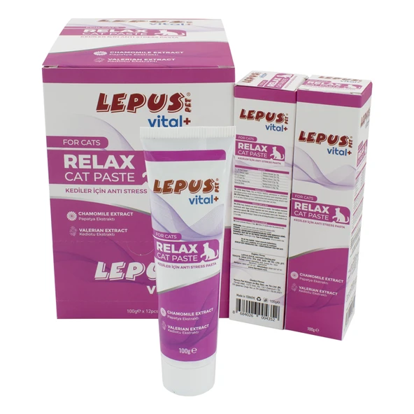 Lepus Vital+ Relax Cat Paste 100 Gr ürün görseli 1
