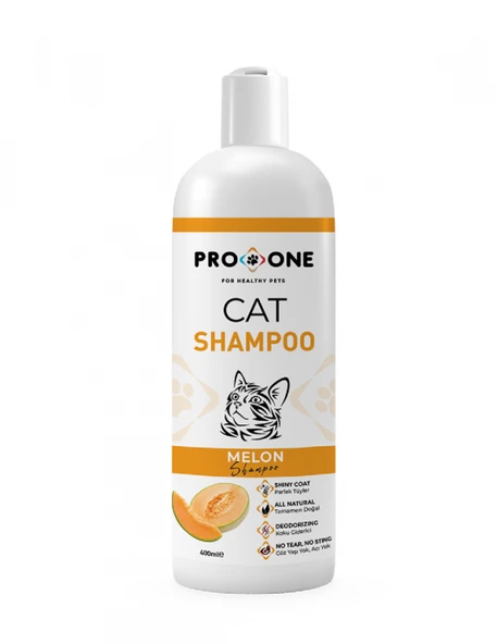 Pro One Kediler için Kavun Özü Şampuan 400 ml ürün görseli 1