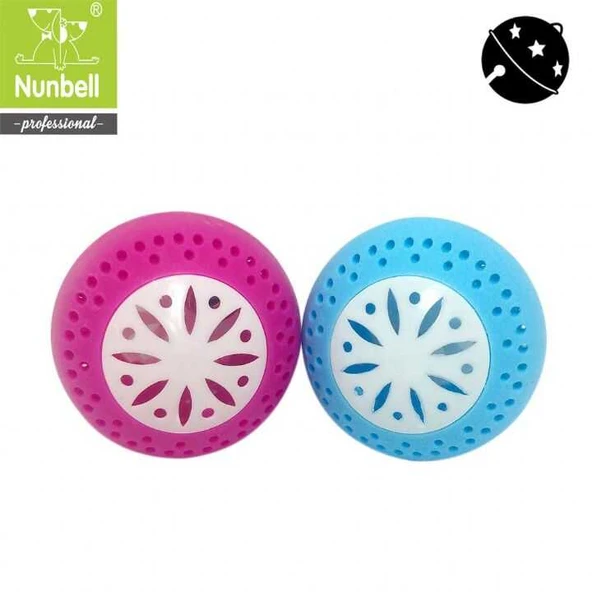 Nunbell Kedi Ödül Topu Sesli 2 Adet 5 Cm ürün görseli 1
