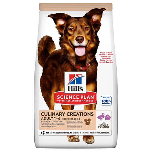 Hills Culinary Creations Ördek ve Patatesli Orta Irk Köpek Maması 14 Kg ürün görseli 1