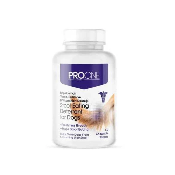 Pro One Köpekler İçin Dışkı Yeme Önleyici Tablet 60 Adet ürün görseli 1