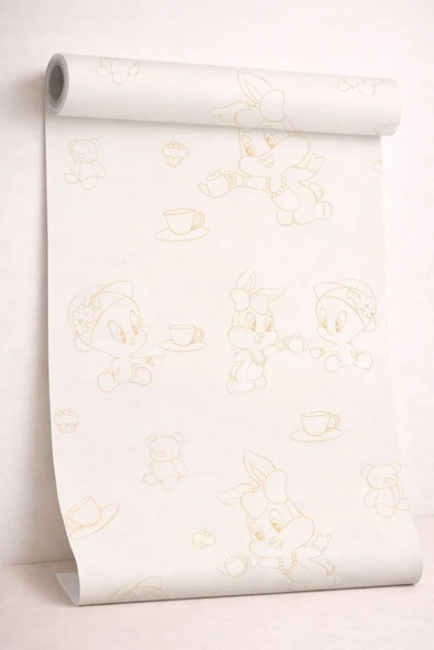 Zımmer 12703 Looney Tunes 5m2 Duvar Kağıdı - Resim 2