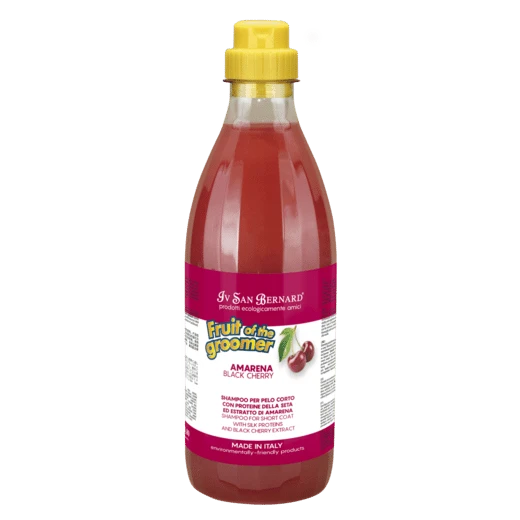 Iv San Bernard Black Cherry Shampoo Short Hair Kısa Tüylü Kedi ve Köpekler İçin Vişneli Şampuan 500 ml ürün görseli 1
