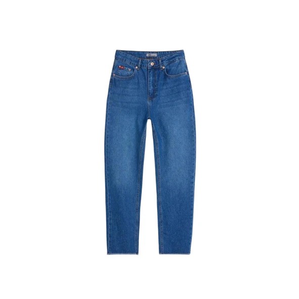 Marlyn Kadın Jean Pantolon Rastaban Blue Mıd ürün görseli 1