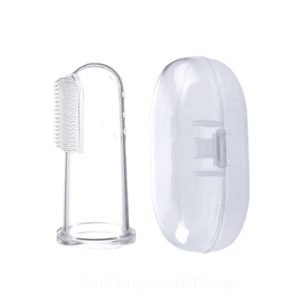 Pro One Pet Silikon Diş Kaşıyıcı Parmak Fırça ürün görseli 1