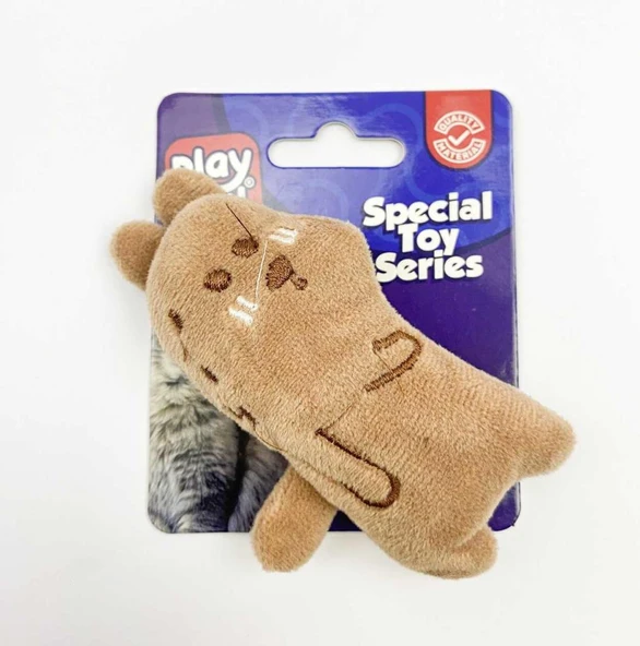 Playfull Peluş Kedi Oyuncağı Uyku Arkadaşı 10,5 Cm ürün görseli 1