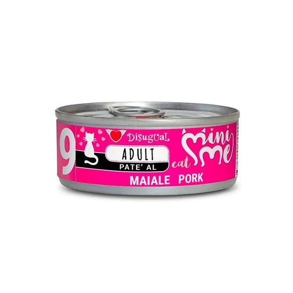 Disugual Mini Me 9 Pork Pate Yaş Kedi Maması 85 Gr ürün görseli 1