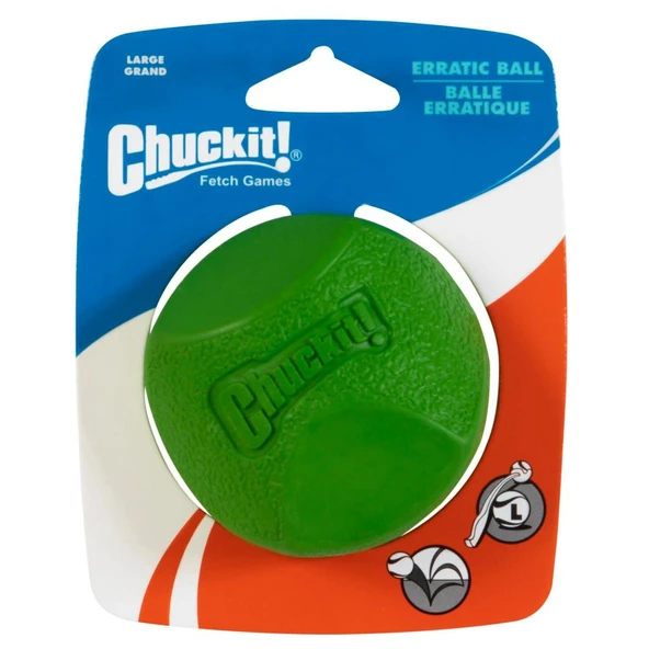 Chuckit! Erratic Ball Köpek Oyun Topu Büyük Boy ürün görseli 1