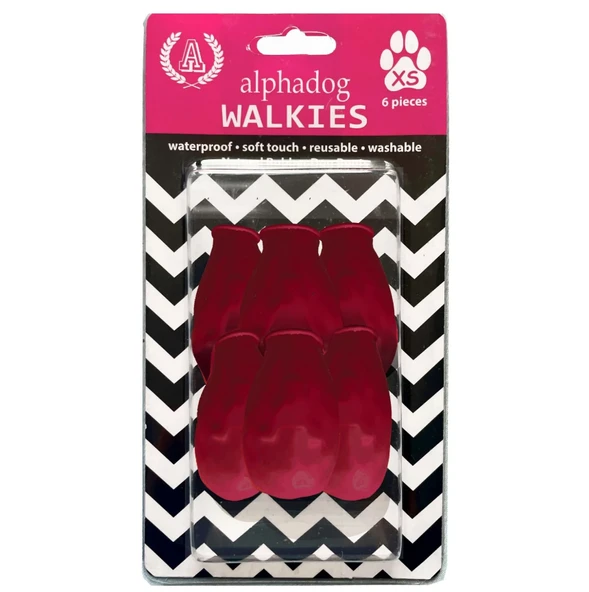 Alphadog Walkies Galoş Patik Kırmızı XSmall ürün görseli 1