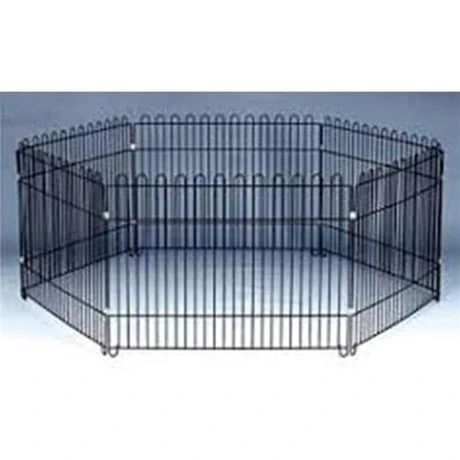 Dayang Katlanır Köpek Çiti Siyah 91x70 Cm ürün görseli 1