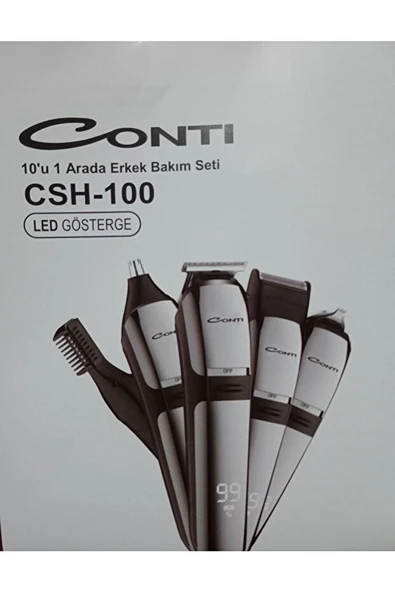 Conti CSH-100 Teen 10 in 1 Erkek Bakım Seti - Resim 2
