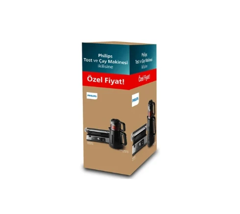 Philips Hd6301/90 2200 W Tost Makinesi + Hd7301 Çay Makinesi - Resim 4