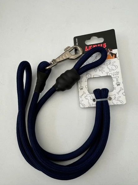 Lepus Soft Düz Köpek Gezdirme Kayışi Mavi 10x120 Cm ürün görseli 1