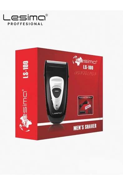 Lesima Ls-100 Gentelmen Sakal Yanak Traş Ve Faul Düzeltme Tıraş Makinesi ürün görseli 1
