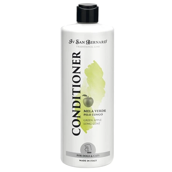 Iv San Bernard Green Apple Conditioner Long Hair Uzun Tüylü Kedi ve Köpekler İçin Dolaşıklık Açıcı Yeşil Elmalı Balsam 500 ml ürün görseli 1