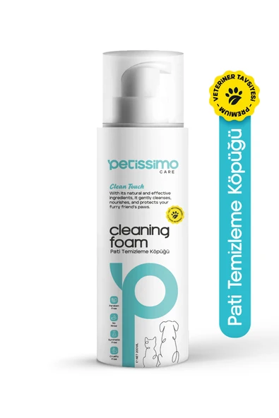 Petissimo Care Kedi ve Köpek Pati Temizleme Köpüğü- 200 ml ürün görseli 1