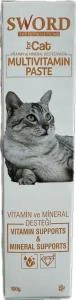 Sword Cat Multıvıtamin Paste Yetişkin Kediler İçin Vitamin Desteği 100 Gr ürün görseli 1
