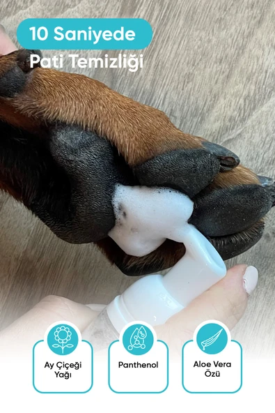 Petissimo Care Kedi ve Köpek Pati Temizleme Köpüğü- 200 ml - Resim 4