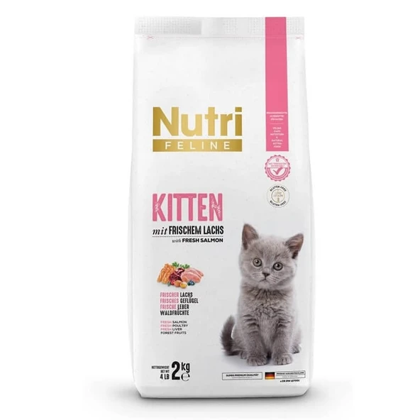 Nutri Feline Yavru Düşük Tahıllı Kedi Maması 2 Kg ürün görseli 1