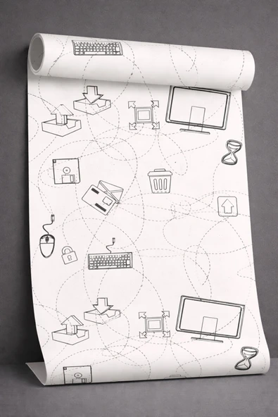 Zımmer 12541 Looney Tunes 5m2 Duvar Kağıdı - Resim 2