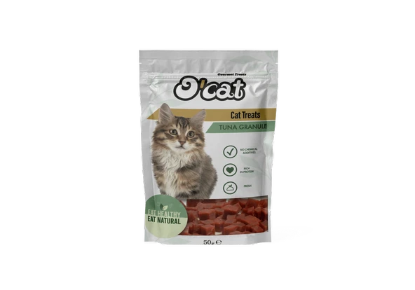 O Cat Tuna Granül Kedi Ödülü 50 Gr ürün görseli 1