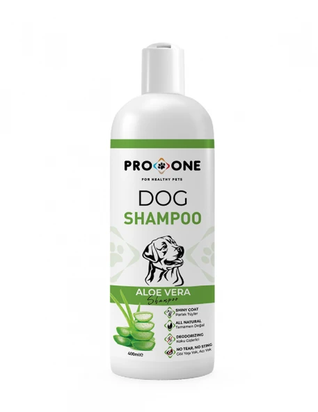 Pro One Köpekler için Aloe Vera Özlü Şampuan 400 ml ürün görseli 1