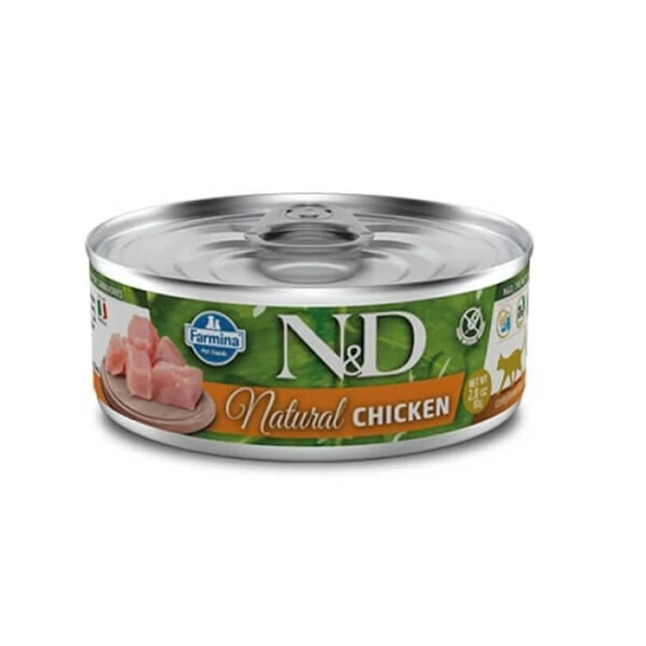 N&D Natural Cat Tavuklu Kedi Konservesi 70 Gr ürün görseli 1