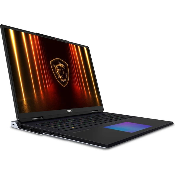 MSI TITAN 18 HX AI A2XWJG-217TR Intel Core Ultra 9 285HX 96GB 6TB SSD RTX5090 Windows 11 Pro 18" 120Hz Taşınabilir Bilgisayar - Resim 3