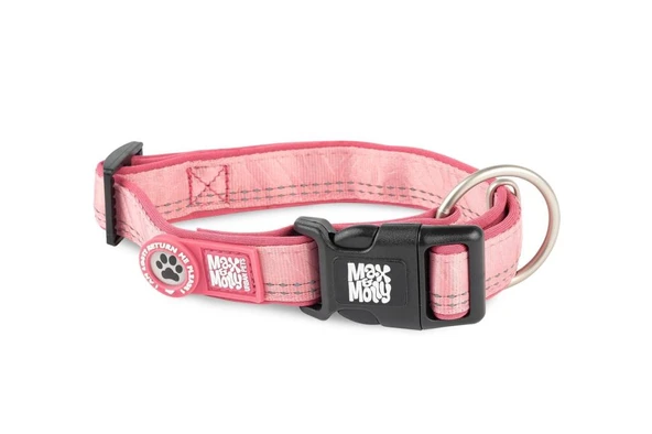 Max Molly Matrix 2.0 Akıllı Künyeli Köpek Boyun Tasması Rose XSmall ürün görseli 1