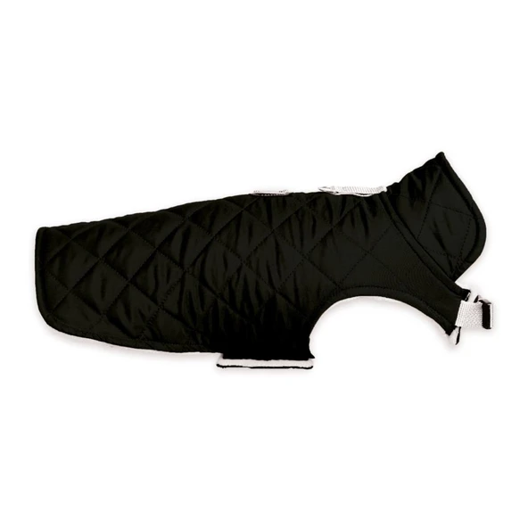 Kuccu Kuccu Soft Kapitone Köpek Montu Siyah Large ürün görseli 1