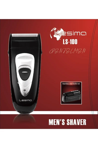 Lesima Ls-100 Gentelmen Sakal Yanak Traş Ve Faul Düzeltme Tıraş Makinesi - Resim 3