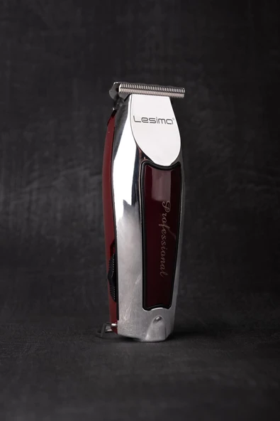 Lesima Ls-1000 Silver Serisi T-bıçak Saç, Sakal, Ense, Çizim  Tıraş Makinesi - Resim 2
