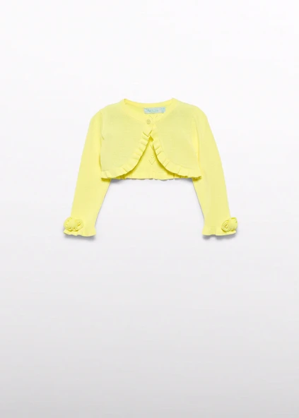 Mayoral Abel Lula Kız Bebek Olive Bolero Sarı ürün görseli 1